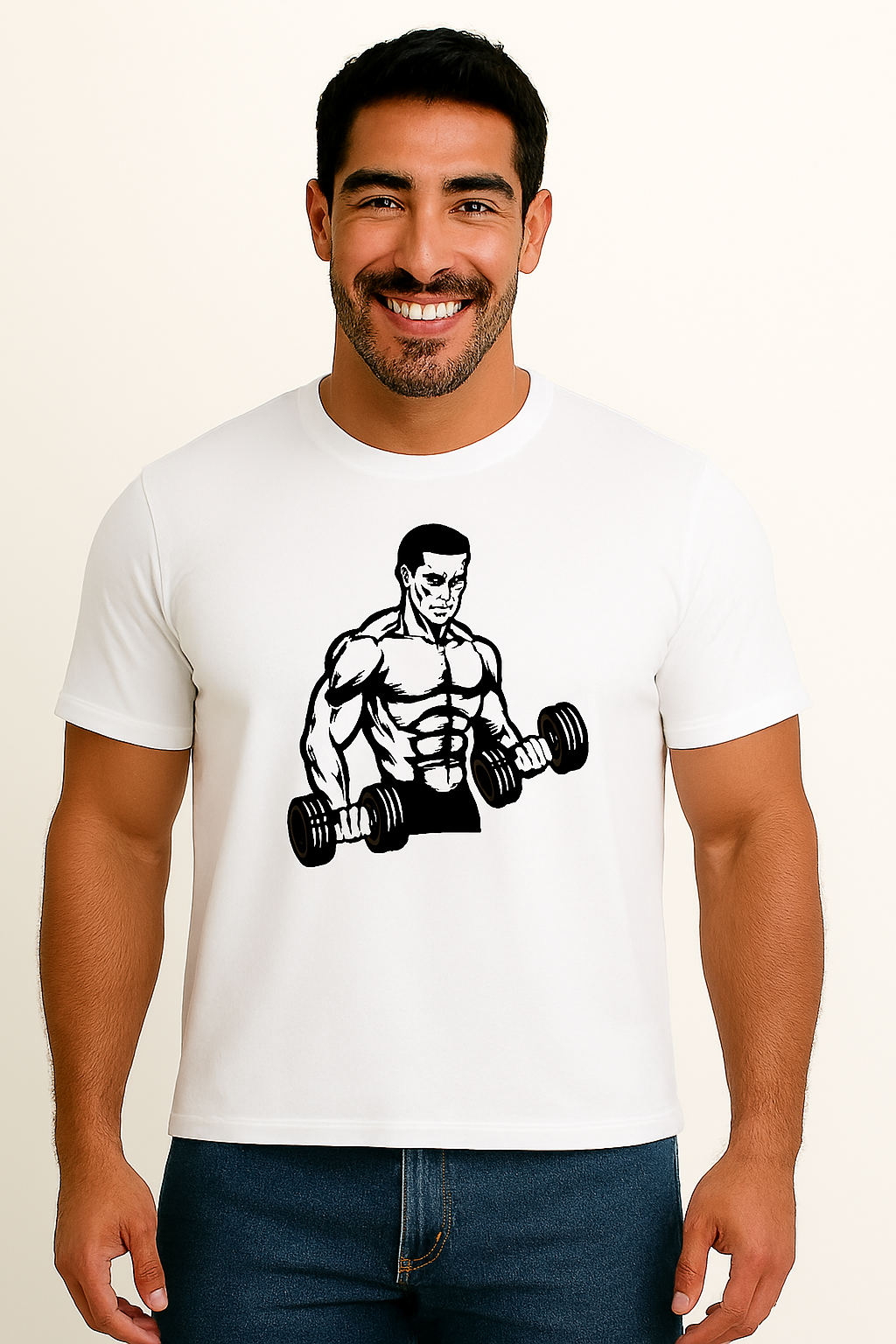 Best For Workout , Unisex Standard Crew T-Shirt , Standard Crew Tee – Built to Represent Strength