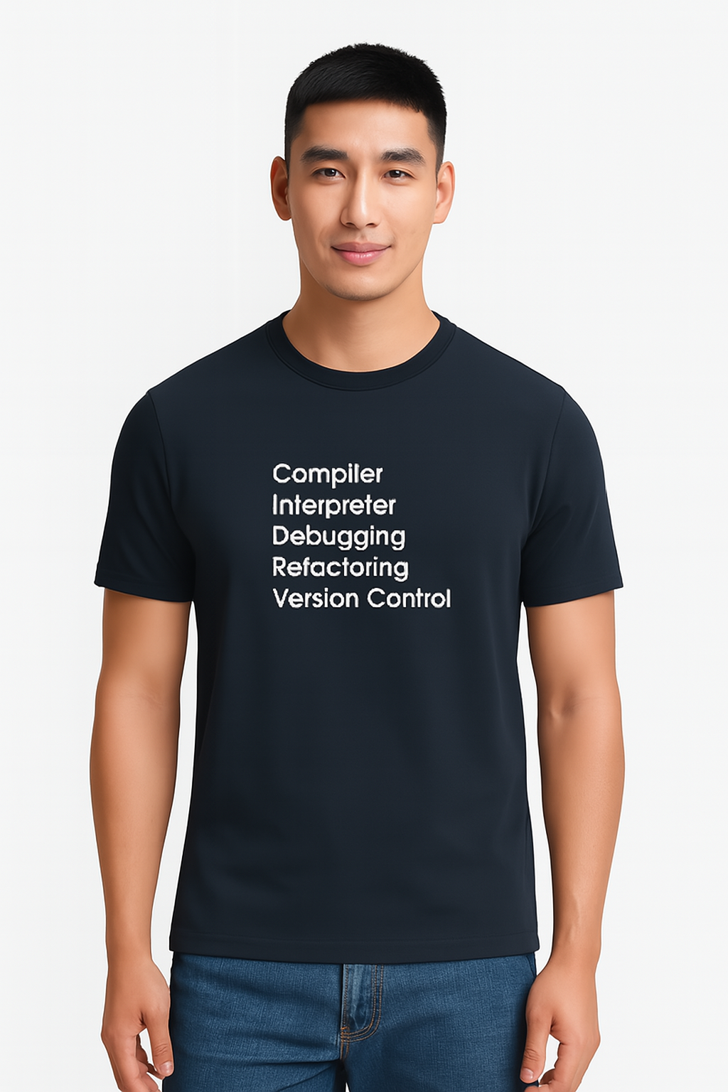 Code in comfort and style with our Unisex Supima T-Shirt—featuring premium cotton and bold tech-inspired prints.