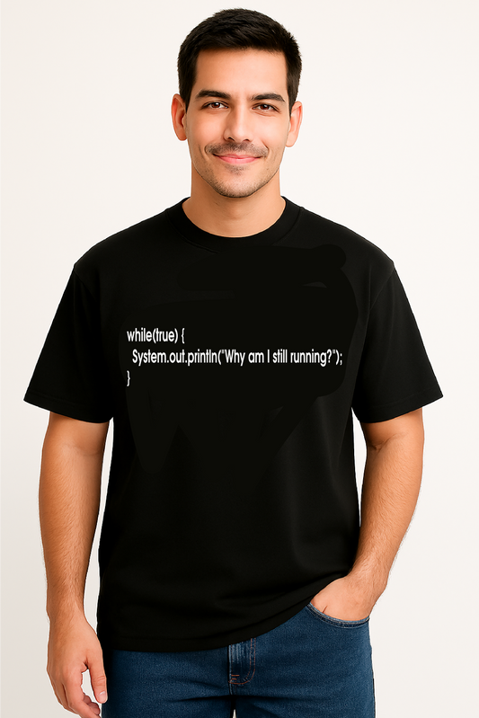 Fuel your code and your comedy with this Java-themed T-shirt