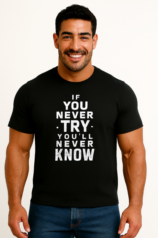 Made with soft, breathable cotton and bold typography, 100% Cotton Unisex Classic Crew T-Shirt