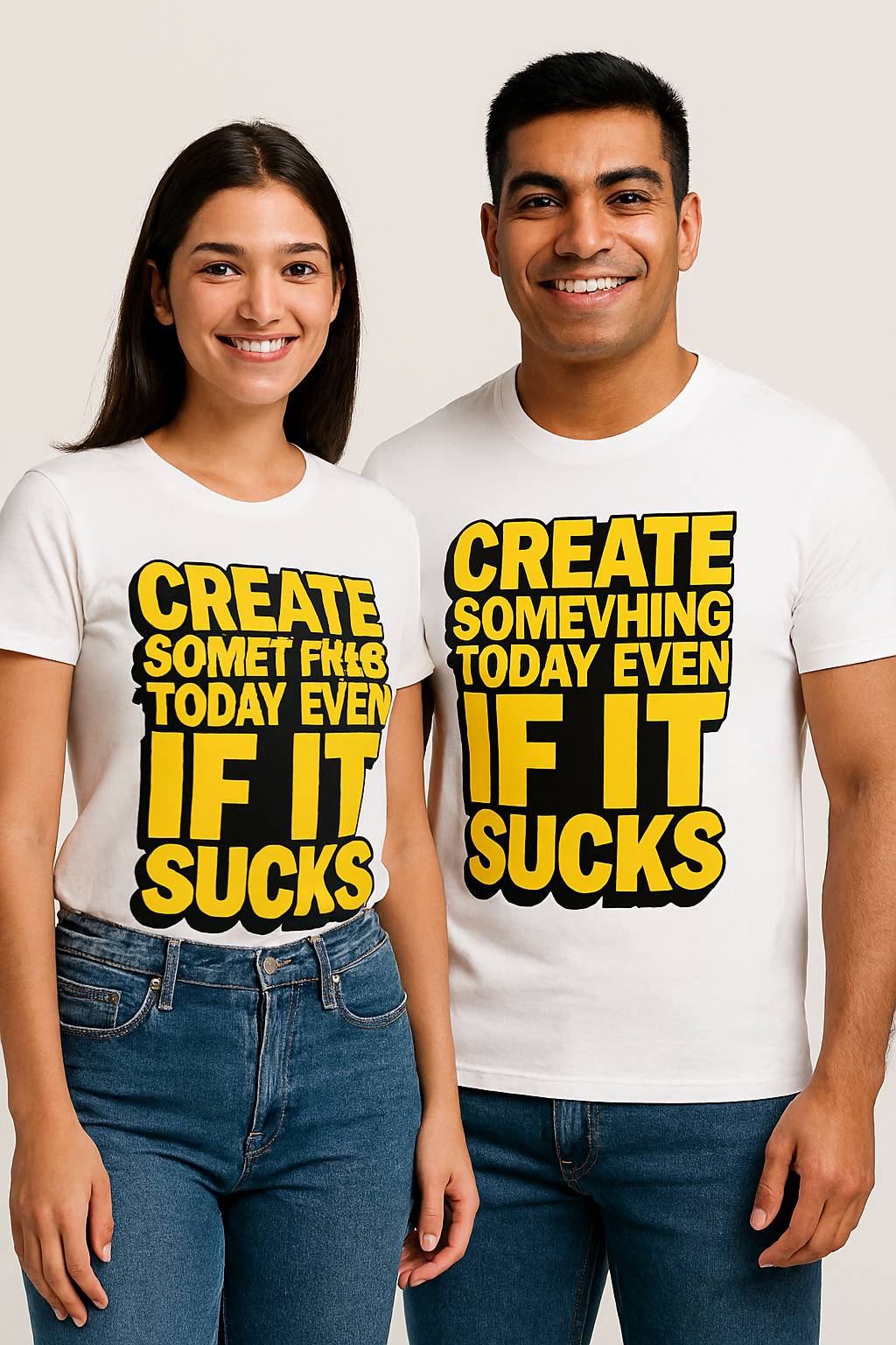Boldly Elevate your everyday style with our  Unisex Supima T-Shirt